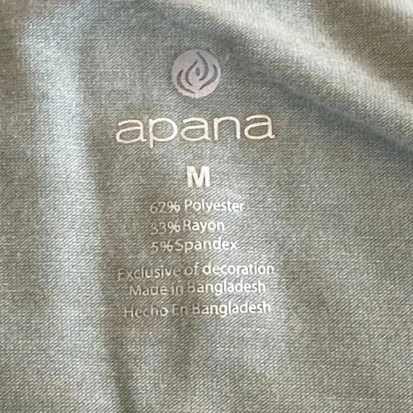 Apana | Nimbus Long Sleeve Top with Side Tie Waist, Light Green - Picture 3 of 8